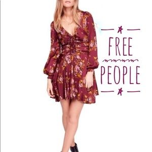 Free People Morning Light Mini Dress